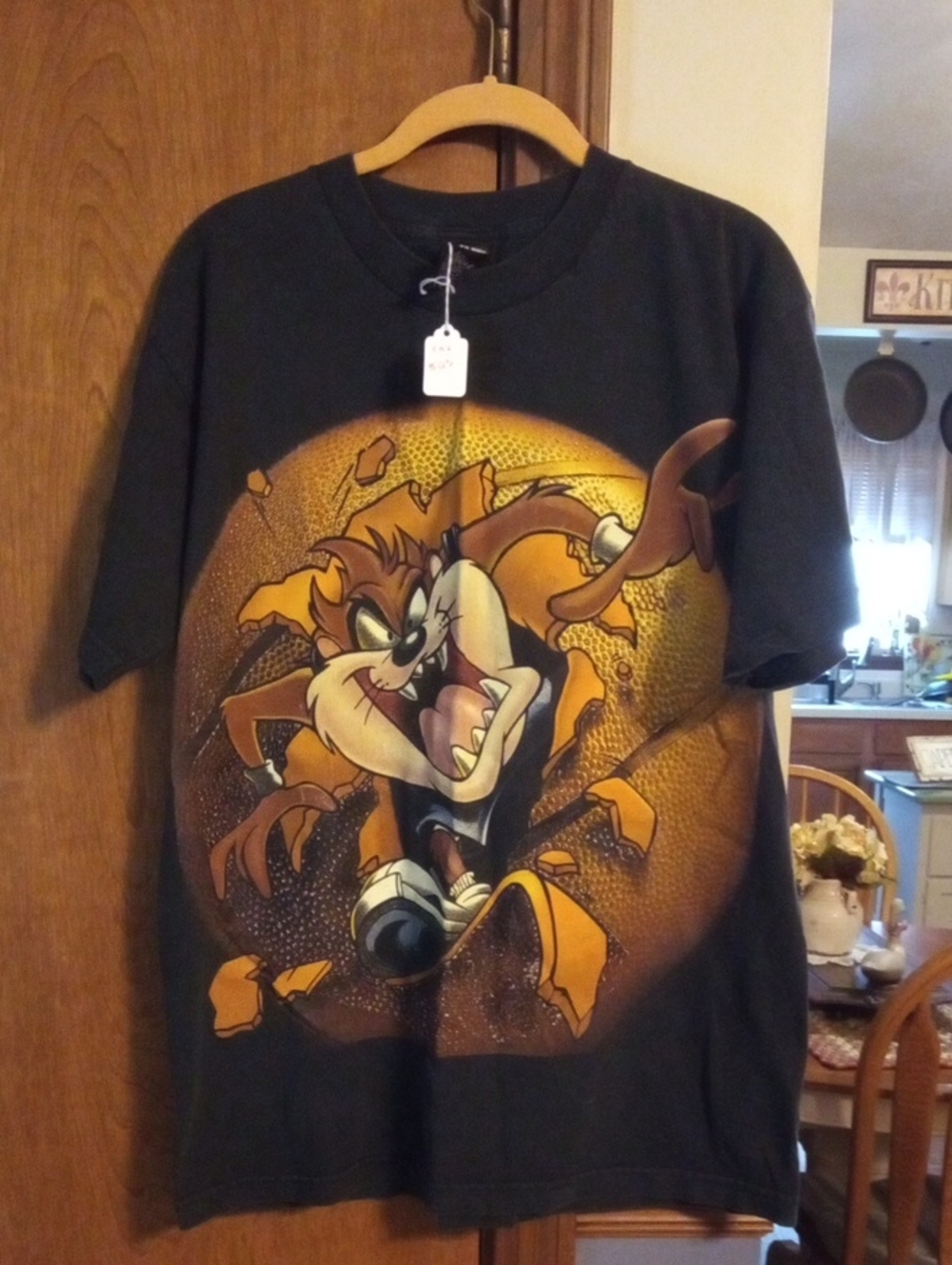 Warner Bros. Black Taz Burst Graphic Tee
